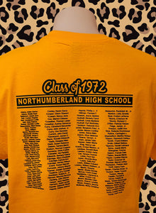 NHS Class of 72 Reunion shirts
