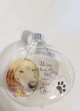 Load image into Gallery viewer, Floating Memorial Oranment (med size)